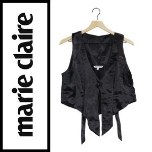 ♡marie clarie Black Vest♡